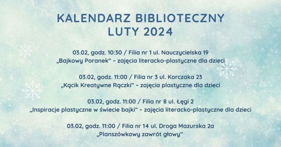 zdjęcie: Luty w bibliotece / fot. nadesłane