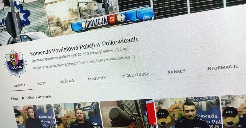 zdjęcie: Senior Online - kolejne spotkanie z polkowickimi policjantami już 8 stycznia / fot. KPP w Polkowicach