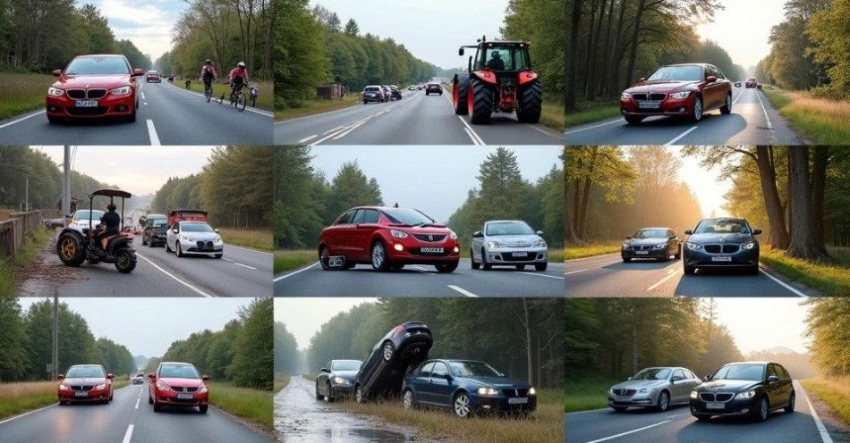 zdjęcie: Kilka kolizji w powiecie węgrowskim. Apel o ostrożność / TM/ przykładowa ilustracja