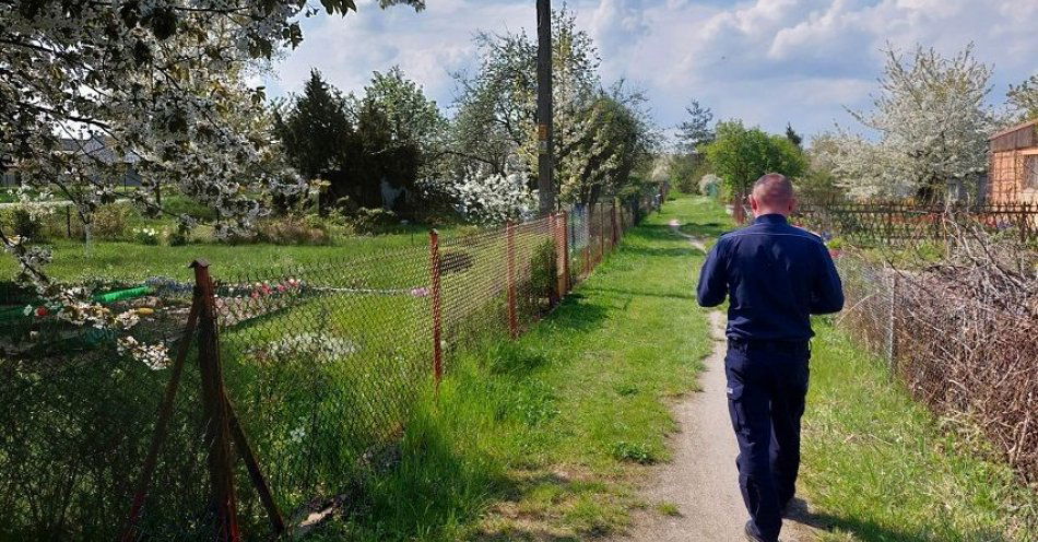 zdjęcie: Czas na wiosenne porządki na działkach i ogrodach. Pamiętajmy, aby zabezpieczyć wartościowe mienie przed kradzieżą / fot. KPP w Jaworze