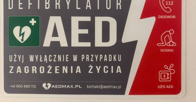 AED dostępny w Komendzie Powiatowej Policji w Nisku