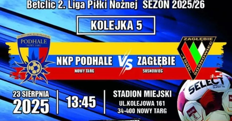 zdjęcie: 5. kolejka Betclic 2. liga / kupbilecik24.pl / 5. kolejka Betclic 2. liga
