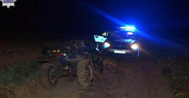 Nietrzeźwy kierowca quada posiadał marihuanę