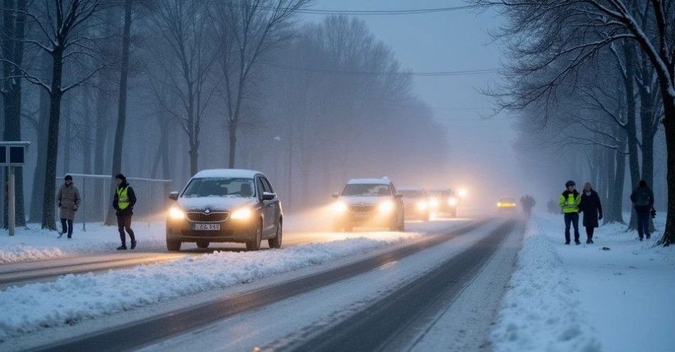 zdjęcie: Policja ostrzega przed trudnymi warunkami na drogach / TM/ przykładowa ilustracja