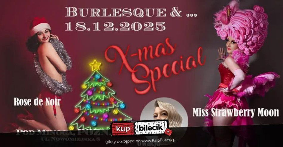 zdjęcie: Burleska by Rose de Noir w klubie Pod Minogą / kupbilecik24.pl / Burleska by Rose de Noir w klubie Pod Minogą