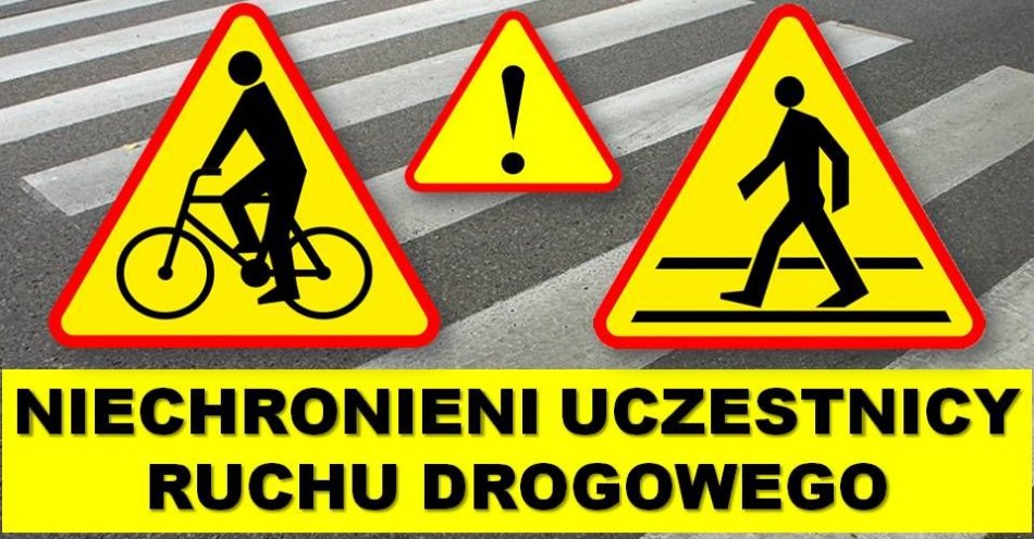 zdjęcie: Kierowco zwróć uwagę na pieszych / fot. KPP w Gostyninie