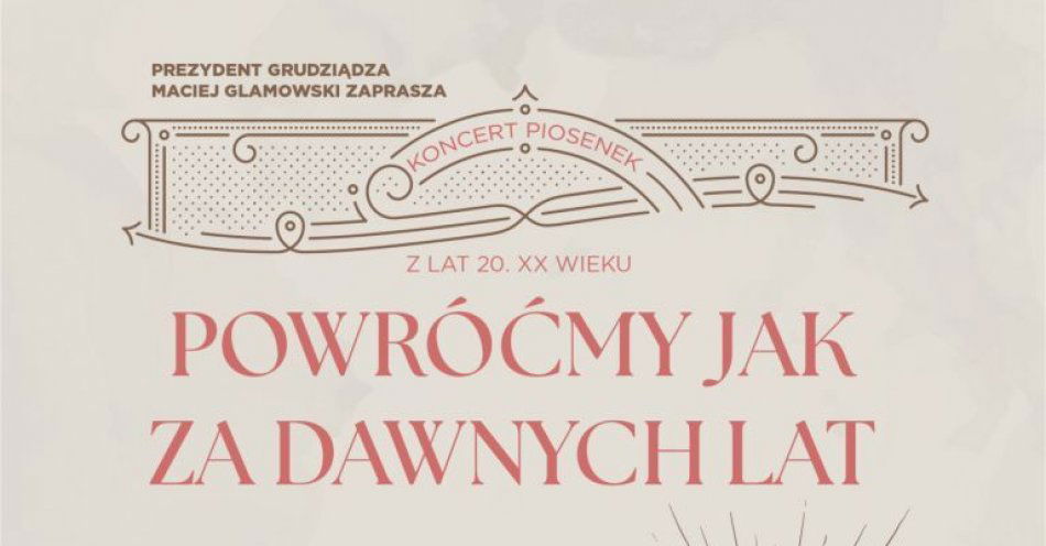 zdjęcie: Koncert: Powróćmy jak za dawnych lat – Tibi Mariae i Sweet Accordion / fot. CK Teatr w Grudziądzu