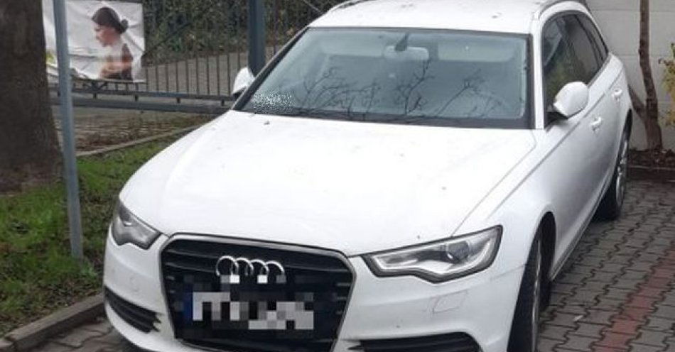 zdjęcie: Odzyskali skradzione audi / fot. KMP Kielce