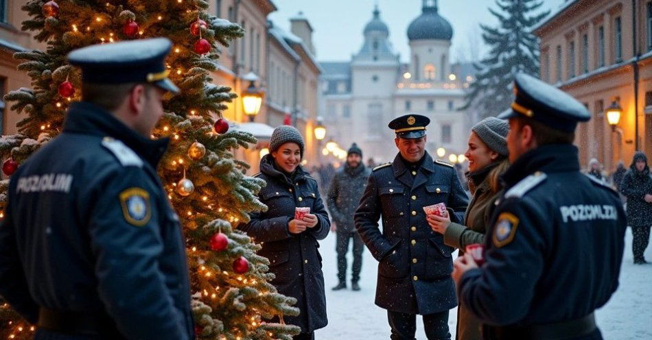 zdjęcie: Komendant składa świąteczne życzenia mieszkańcom Wyszkowa / TM/ przykładowa ilustracja