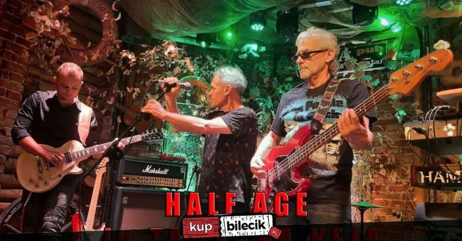 zdjęcie: Tribute Deep Purple & Gary Moore...koncert grupy Half Age / kupbilecik24.pl / Tribute Deep Purple & Gary Moore...koncert grupy Half Age