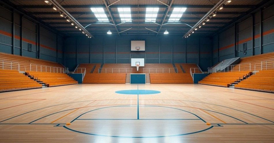 zdjęcie: PGE KPR Gryfino: nowy trener poprowadzi zespół do końca sezonu / Hala sportowa w Gryfinie, wnętrze arena /TMAI