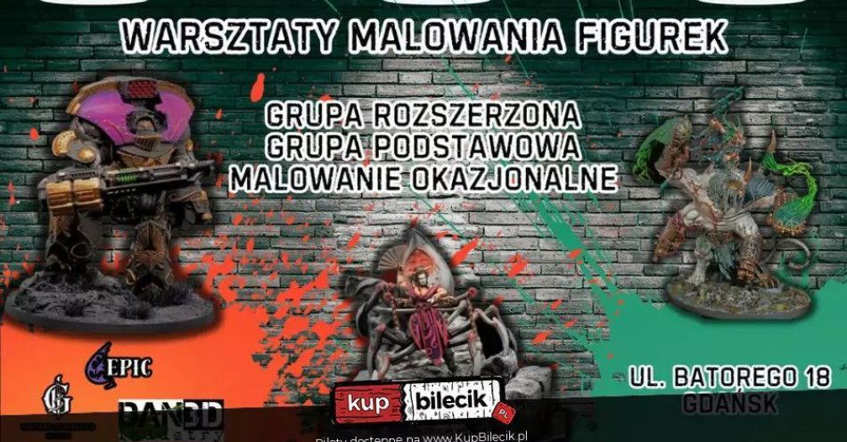 zdjęcie: EPICkie Malowanie Figurek - Waaagh! ORKTOBER! / kupbilecik24.pl / EPICkie Malowanie Figurek - Waaagh! ORKTOBER!