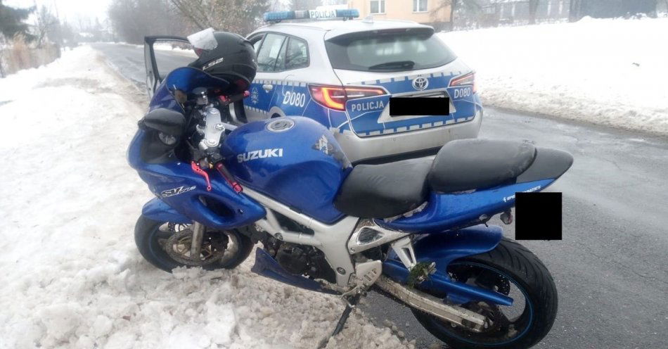 zdjęcie: Uciekał motocyklem przed policjantami, w jego domu odnaleziono skradzionego Volkswagena / fot. KPP Hrubieszów