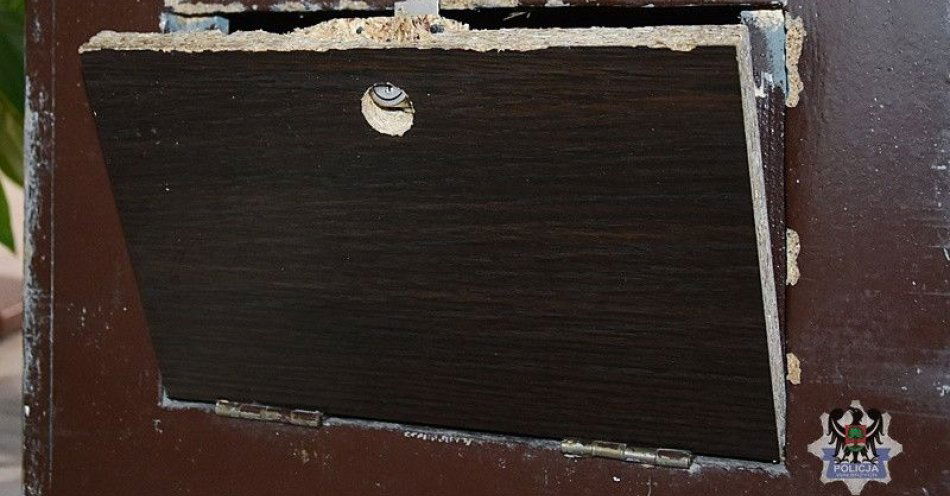 zdjęcie: Złodziej kasetek z kościoła zatrzymany na Piaskowej Górze / fot. KMP w Wałbrzychu