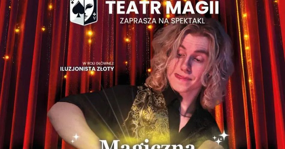 zdjęcie: Magiczna Walizeczka pełna czarów i śmiechu! Rodzinny pokaz iluzji Złotego to interaktywna przygoda. / kupbilecik24.pl / Magiczna Walizeczka pełna czarów i śmiechu! Rodzinny pokaz iluzji Złotego to interaktywna przygoda.