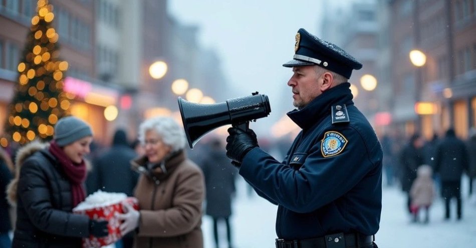 zdjęcie: Świąteczne życzenia komendanta policji w Szczecinie / TM/ przykładowa ilustracja