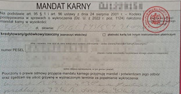 5 tysięcy zł. mandatu i 15 punktów karnych dla drogowego recydywisty!