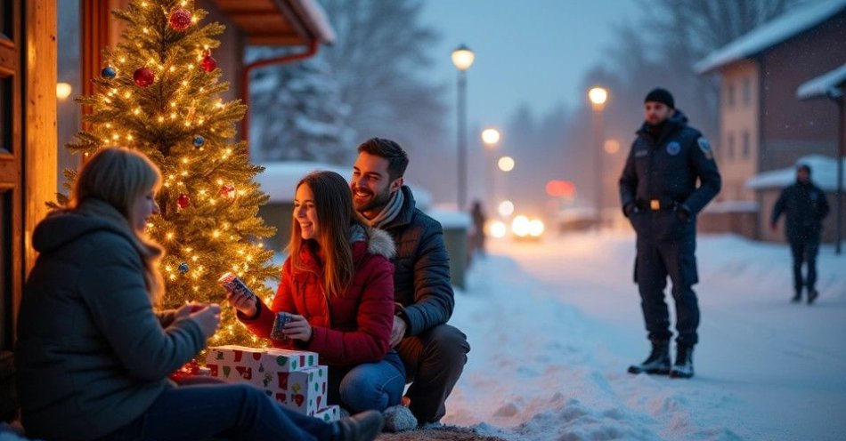zdjęcie: Świąteczne życzenia Komendanta Policji w Radomiu / TM/ przykładowa ilustracja