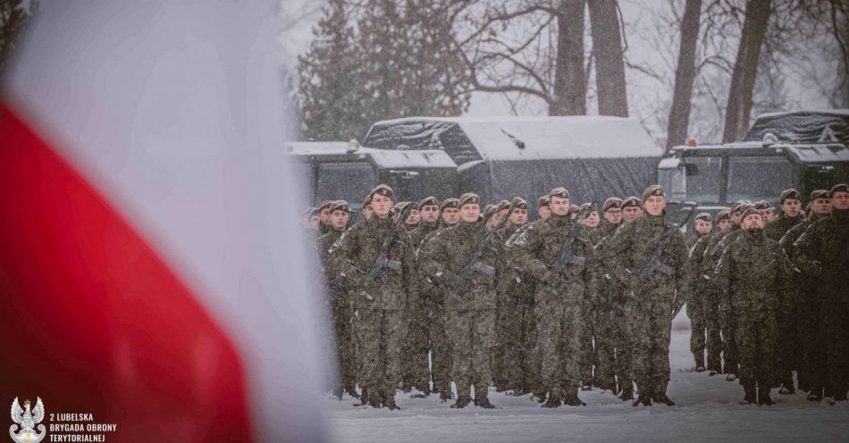 zdjęcie: Terytorialsi przysięgali w Lublinie / fot. nadesłane