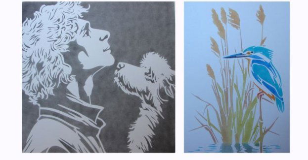 Malarstwo szablonowe Marleny