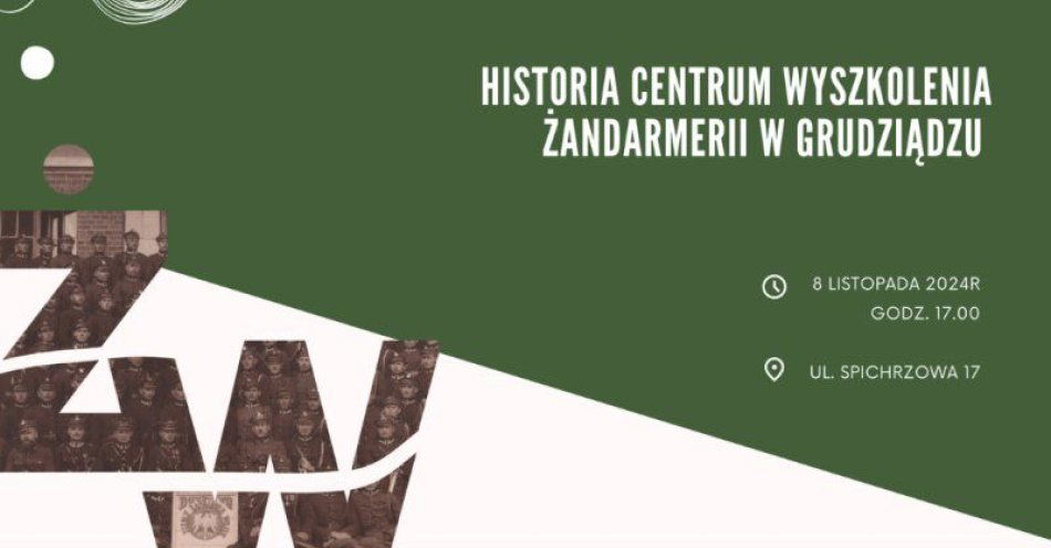 zdjęcie: Wernisaż wystawy Historia Centrum Wyszkolenia Żandarmerii w Grudziądzu / fot. UM Grudziądz