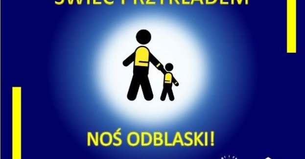 Noś odblaski i zachowaj ostrożność na drodze
