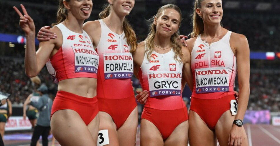 zdjęcie: Lekkoatletyczne MŚ - Polki awansowały do finału sztafety 4x400 m / fot. PAP
