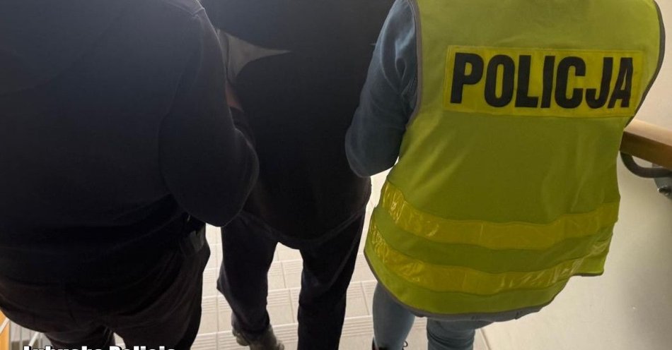 zdjęcie: 49-latek w rękach policji po serii kradzieży w drogeriach / fot. KPP Żagań