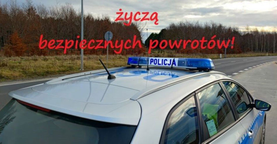 zdjęcie: Powroty z długiego weekendu Policja apeluje o ostrożność / fot. KPP w Trzebnicy