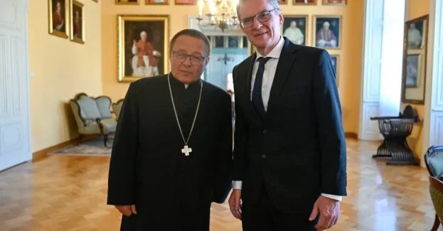 Kraków: Andrzej Poczobut z wizytą u kard. Grzegorza Rysia