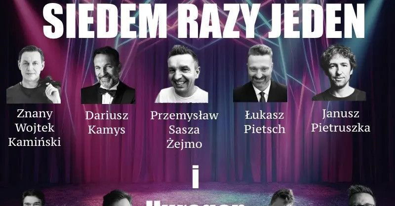 zdjęcie: Grupy Siedem Razy Jeden i Huragan / kupbilecik24.pl / Grupy Siedem Razy Jeden i Huragan