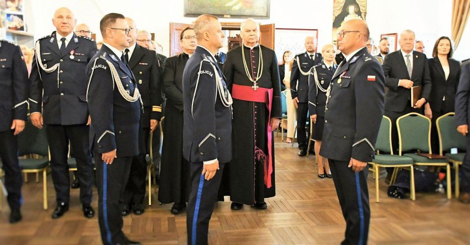 zdjęcie: Uroczyste obchody święta policji w Golubiu-Dobrzyniu / fot. KPP w Golubiu-Dobrzyniu