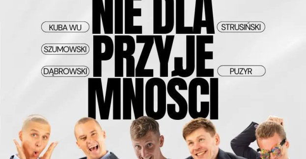 Bartek Strusiński, Kuba Wu, Filip Puzyr, Kuba Dąbrowski i Piotrek Szumowski komentują .