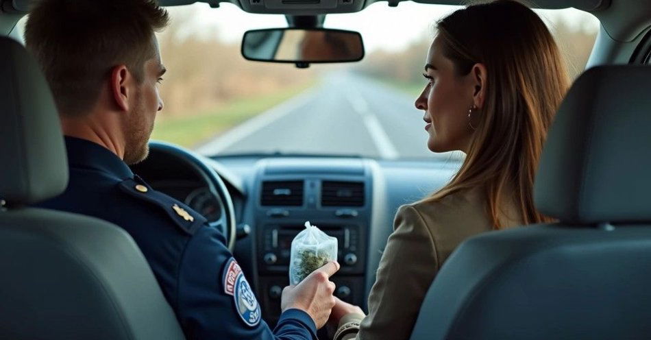 zdjęcie: Pasażerka volkswagena zatrzymana z marihuaną / TM/ przykładowa ilustracja