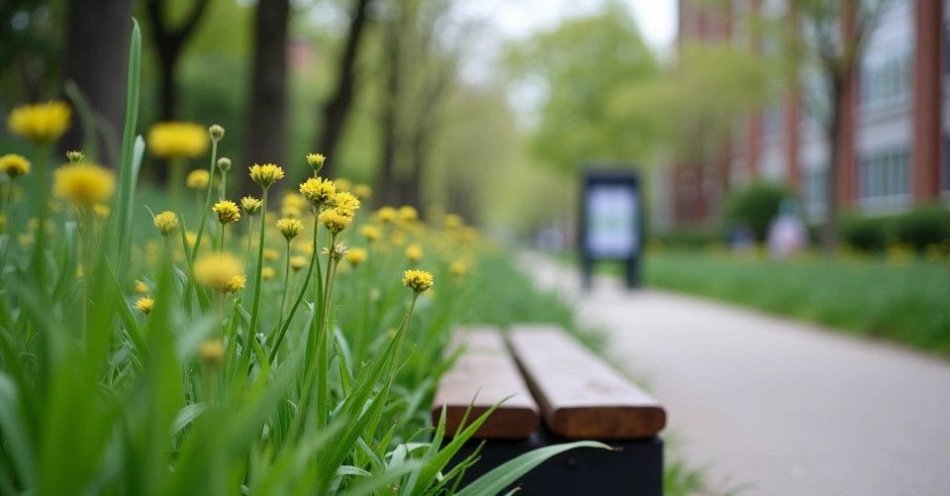zdjęcie: Zakończona rewitalizacja skweru przy ul. Tuwima w Bytomiu / Skwer przy ul. Tuwima w Bytomiu po zakończeniu rewitalizacji