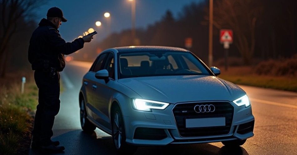 zdjęcie: Trzemesznianin złapany po alkoholu z tablicami innego auta / TM/ przykładowa ilustracja