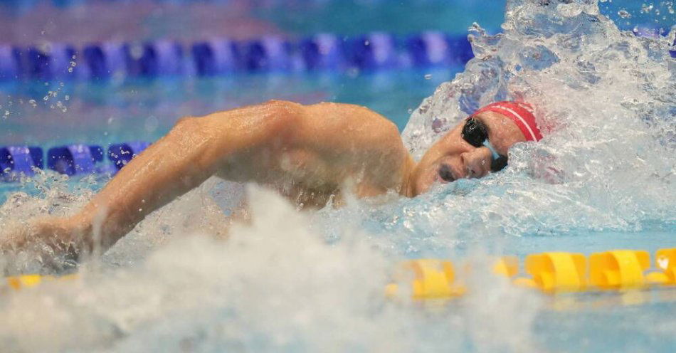 zdjęcie: MŚ w pływaniu - brązowy medal polskiej sztafety 4x100 m st. dowolnym / fot. PAP