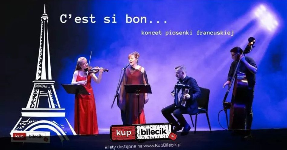 zdjęcie: C'est si bon... - koncert piosenki francuskiej / kupbilecik24.pl / C'est si bon... - koncert piosenki francuskiej