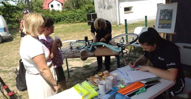 Tym razem policjantki odwiedziły dzieci na festynie w Przepałkowie