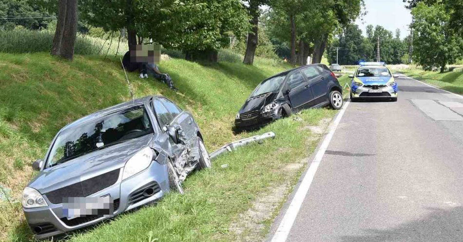 zdjęcie: Wypadek drogowy w Gardzienicach Drugich / fot. KPP Świdnik