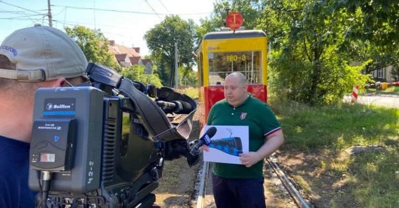 zdjęcie: Ruszył największy tegoroczny remont torów we Wrocławiu / fot. nadesłane