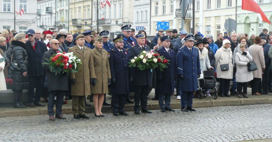 zdjęcie: Płock świętował Niepodległość. Policja zapewniła spokój / fot. KMP w Płocku