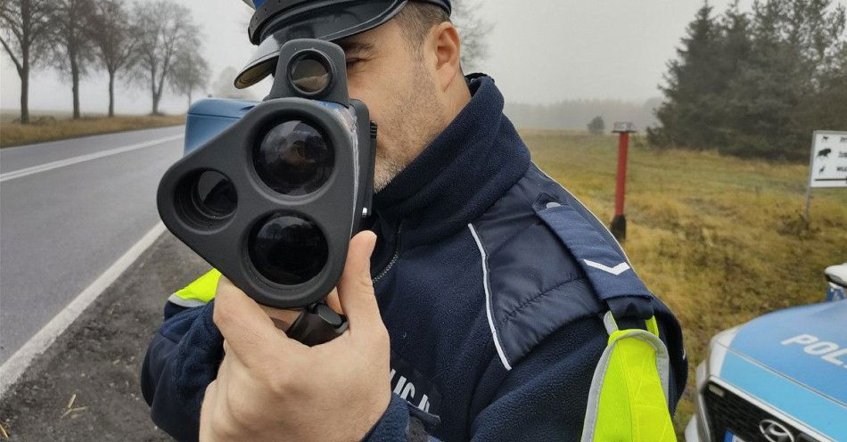 zdjęcie: Sześciu kierowców straciło prawo jazdy za przekroczenie prędkości / fot. KPP w Wałczu 1