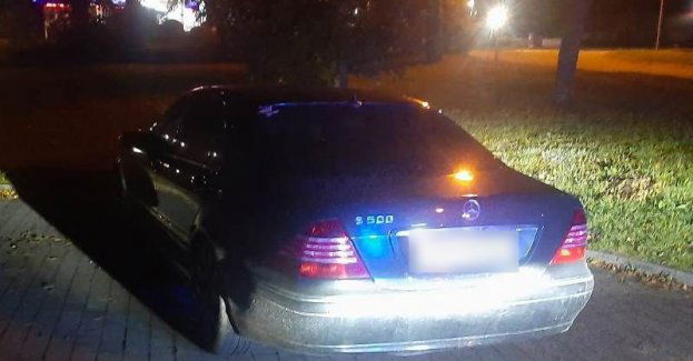 Pijany mężczyzna kierował osobowym Mercedesem wbrew aż trzem sądowym zakazom prowadzenia pojazdów mechanicznych