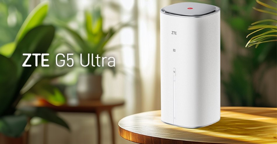 zdjęcie: Nowość: router ZTE G5 Ultra - nowy wymiar domowego i biurowego Internetu / fot. nadesłane