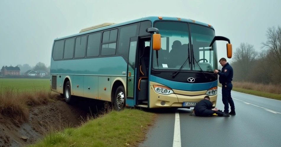 zdjęcie: Dzielnicowy uratował kierowcę busa w przydrożnym rowie / TM/ przykładowa ilustracja