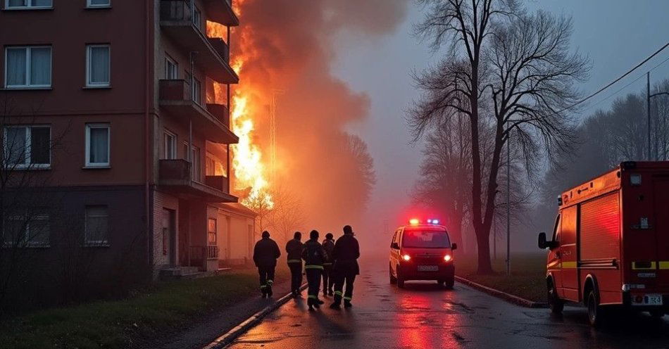zdjęcie: Tragiczny pożar w Myszkowie jedna osoba nie żyje / TM/ przykładowa ilustracja