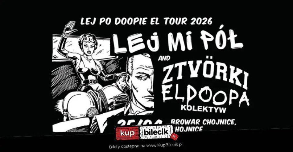 zdjęcie: Lej po Doopie Tour 2026 / kupbilecik24.pl / Lej po Doopie Tour 2026