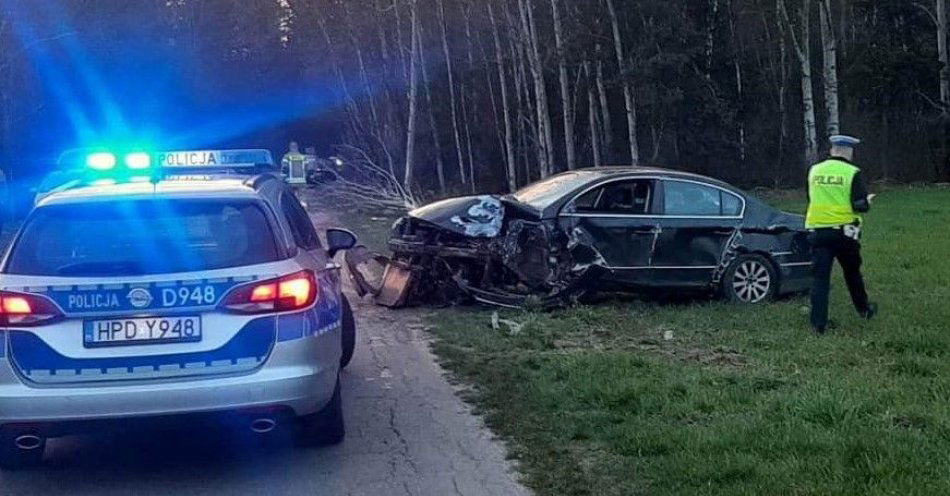 zdjęcie: Miał prawie 3 promile i twierdził, że Volkswagenem jechał jego kolega. Jak wytrzeźwiał to zmienił zdane. / fot. KPP Łuków