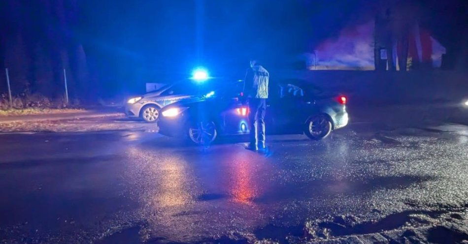 zdjęcie: W Wilkanowie wszyscy kierowcy trzeźwi podczas akcji / fot. KMP Zielona Góra